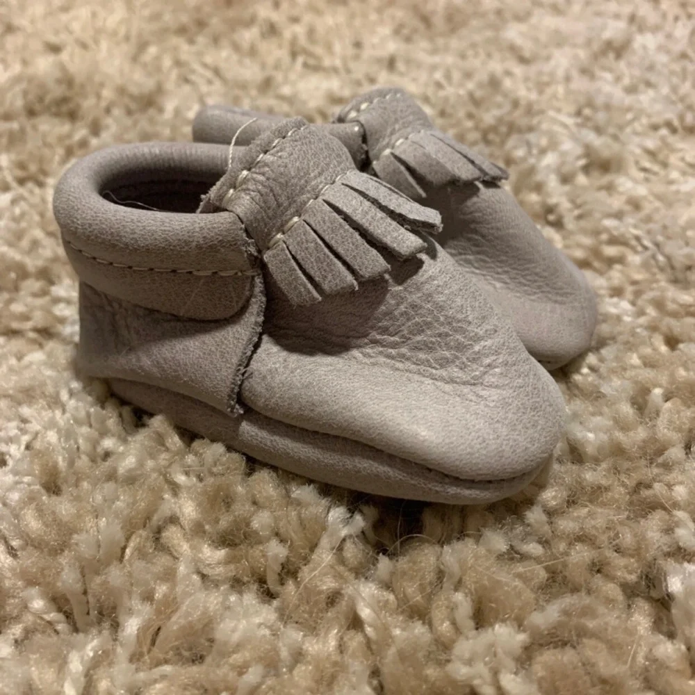 Freshly Picked Gray Moccasins